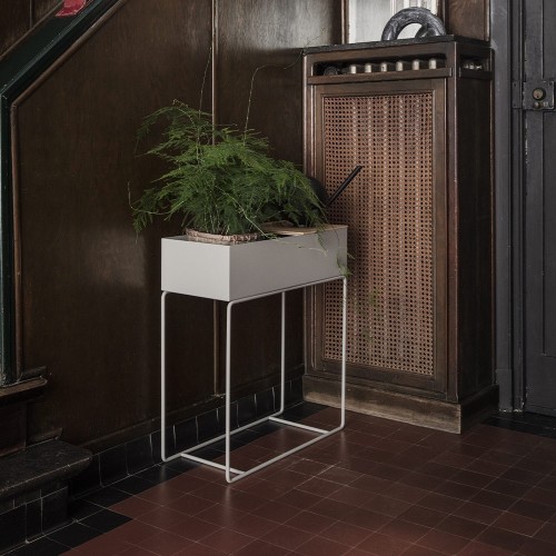Lichtgrijze plantenbak Ferm Living