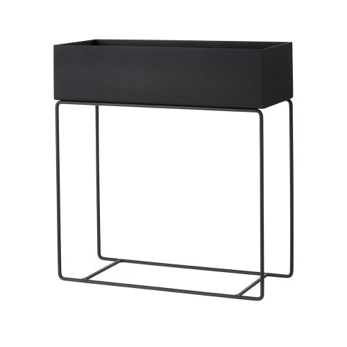 Caja de plantas negra Ferm Living