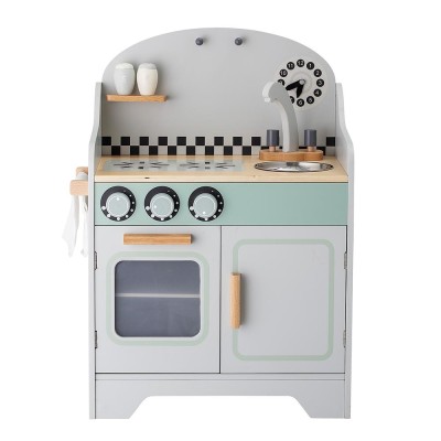 Mini horno Halime para niños de leña gris | Bloomingville