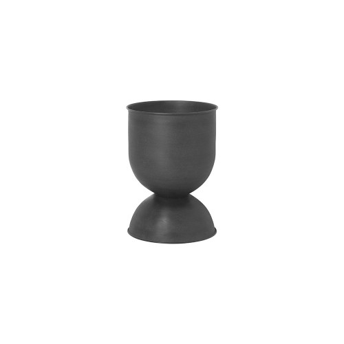 Hourglass S vaso nero Ferm Living