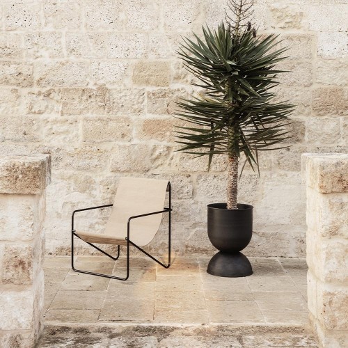 Clessidra M vaso nero Ferm Living