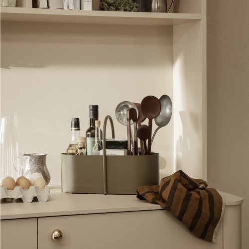 Boîte à outils Grib olive Ferm Living