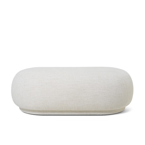 Rico Boucle pouffe white Ferm Living