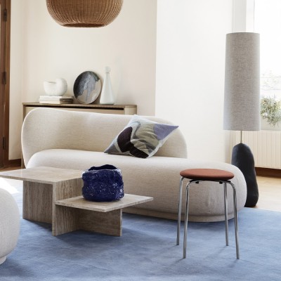 Rico Boucle sofa white Ferm Living