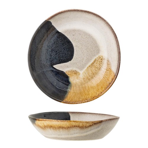Jules bowl sandstone gray L Bloomingville