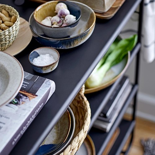 Jules cuenco gris arenisca L Bloomingville