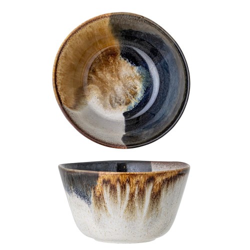 Jules bowl sandstone gray M Bloomingville