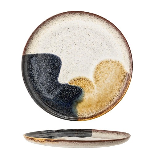 Jules plate sandstone gray M Bloomingville