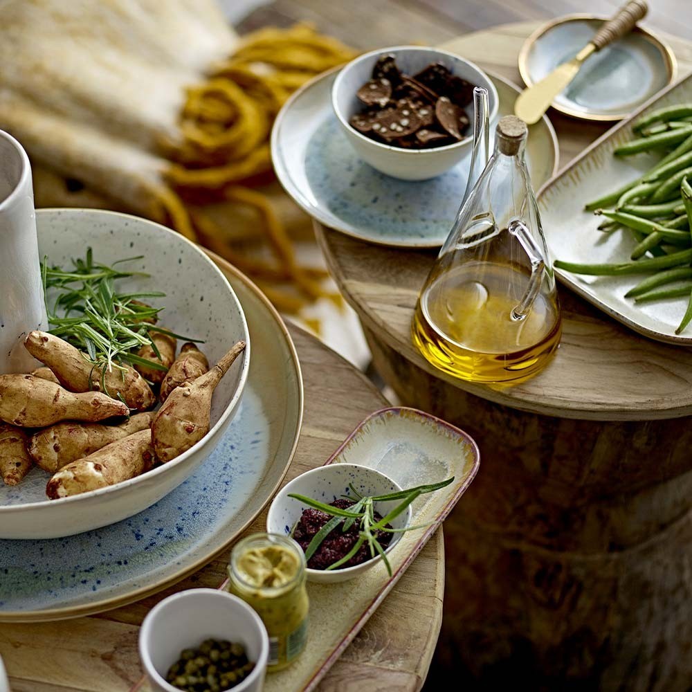 Piatto erica arenaria verde Bloomingville