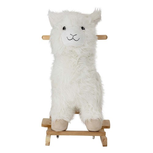 Wit polyester Kinto lama schommelspeelgoed Bloomingville