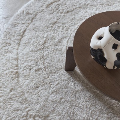 Wollen vloerkleed Arctic Circle Sheep wit Lorena Canals 2