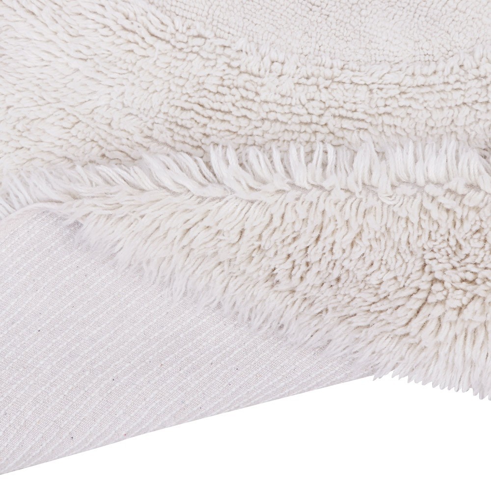 Wollen vloerkleed Arctic Circle Sheep wit Lorena Canals