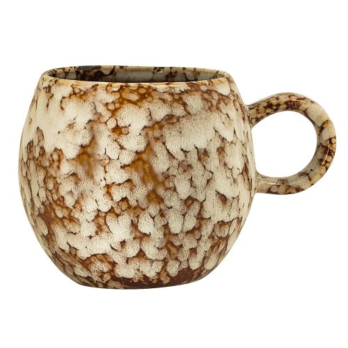 Mug Paula brown mottled sandstone Bloomingville