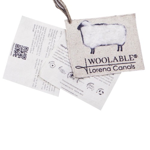 Tappeto Woolable Dunes Sheep bianco S Lorena Canals