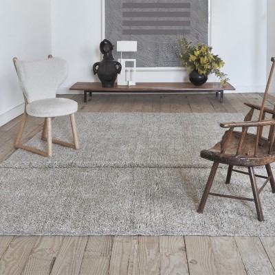 Wollen vloerkleed Tundra Schapengrijs XXL Lorena Canals Lorena Canals