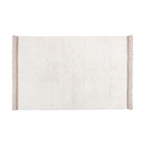 Woolable rug Steppe Sheep white K Lorena Canals
