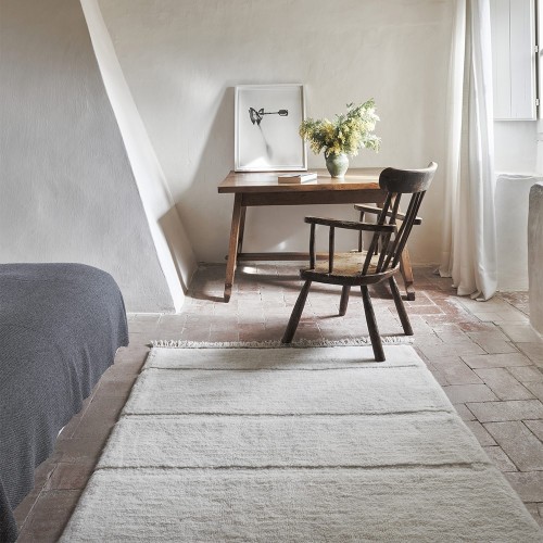 Tapis Woolable Steppe Sheep blanc S Lorena Canals