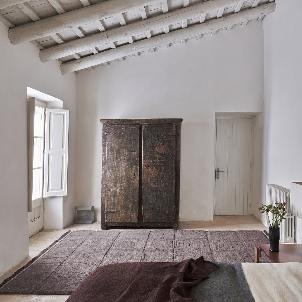 Woolable Steppe Sheep vloerkleed bruin XL Lorena Canals