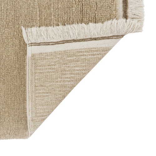 Wollen vloerkleed Steppe Sheep beige XL Lorena Canals