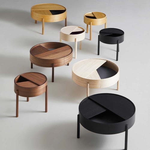 Tavolino Arc rovere oliato S Woud