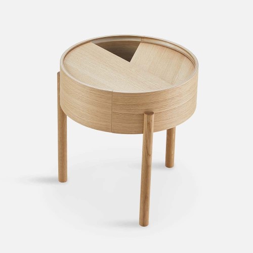 Tavolino Arc rovere oliato S Woud