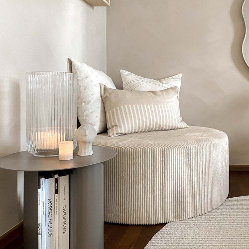 Table d'appoint Sentrum taupe Woud