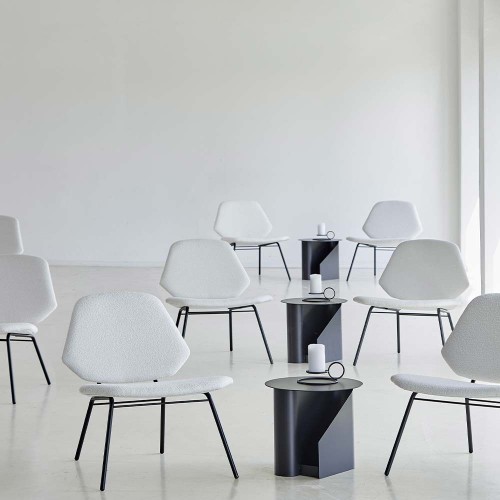 Table d'appoint Sentrum taupe Woud