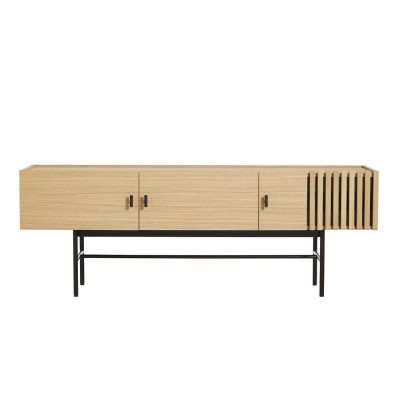Low sideboard Array oak 150 cm Woud Woud