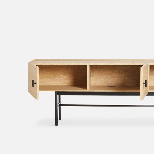 Buffet bas Array chêne 150 cm Woud