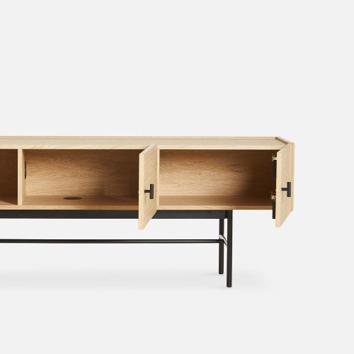 Laag dressoir Array eiken 150 cm Woud