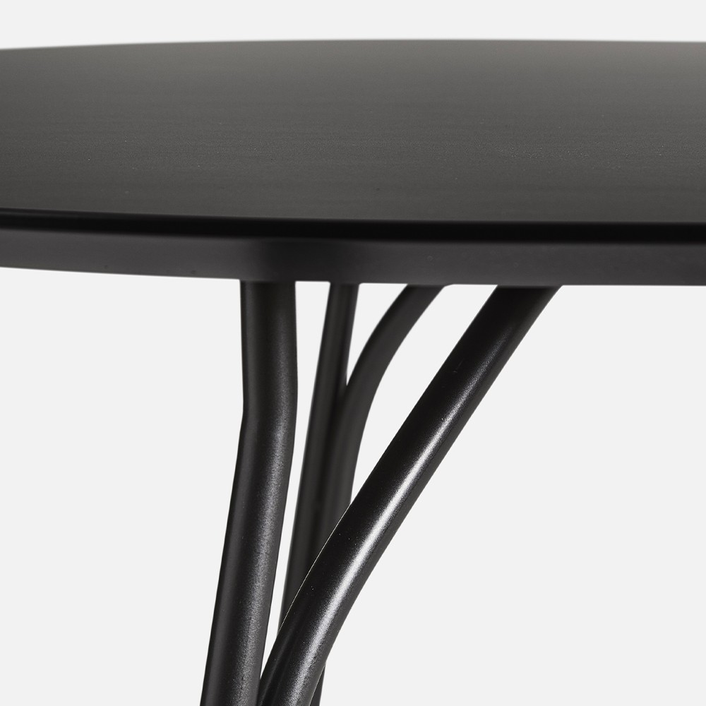 Tree dining table 220 cm black Woud