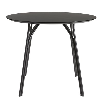 Tavolo da pranzo Tree Ø90 cm nero Woud Woud