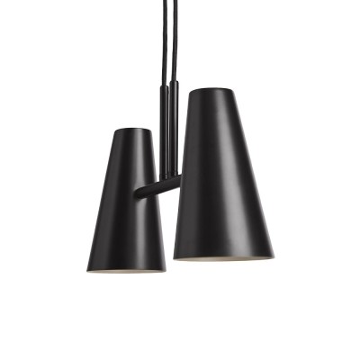 Lampada a sospensione Cono con 2 paralumi Woud 2