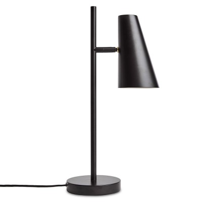 Lámpara de mesa Cono negro Woud