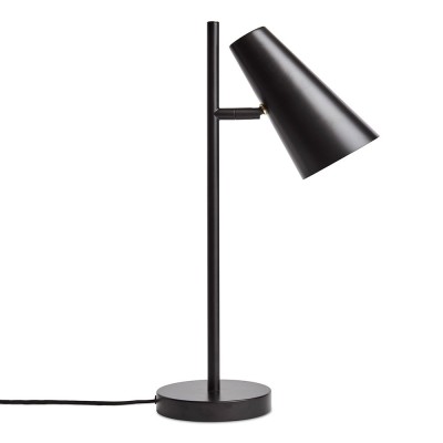Lampada da tavolo Cono nera Woud 2