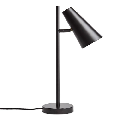 Lámpara de mesa Cono negro Woud