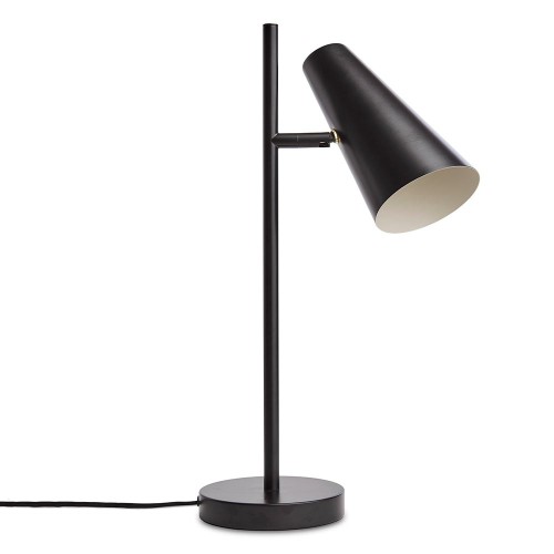 Cono Tischleuchte schwarz Woud