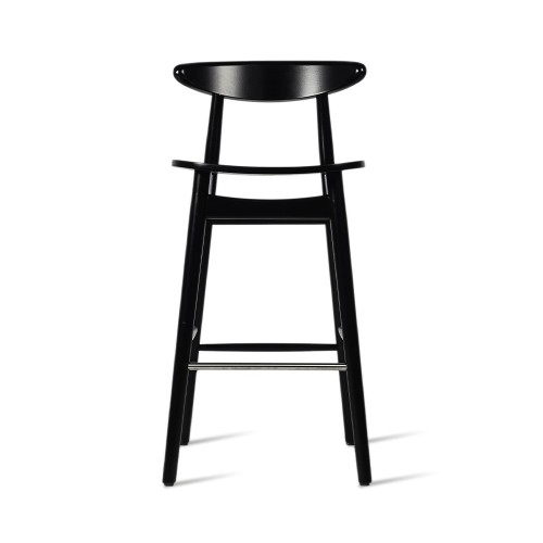 Teo stool black H91 cm Vincent Sheppard