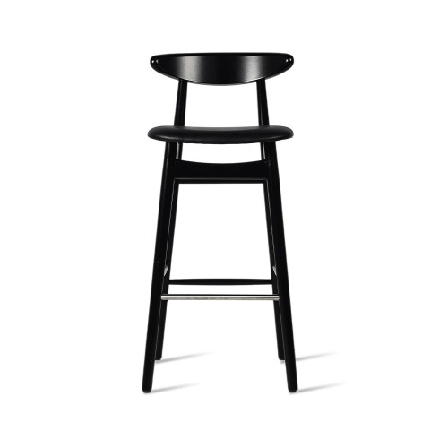 Sgabello Teo nero H102 cm Vincent Sheppard