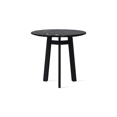 Table d'appoint Groove marbre noir Vincent Sheppard Vincent Sheppard