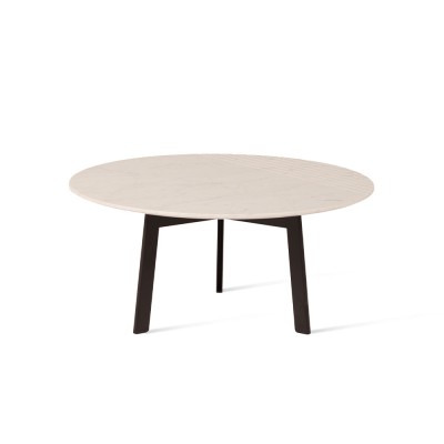 Table basse Groove marbre blanc M Vincent Sheppard Vincent Sheppard