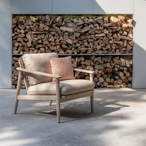 David teak lounge chair Vincent Sheppard