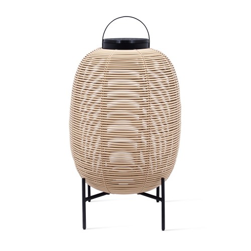 Lanterne Tika camel H69 base acier Vincent Sheppard