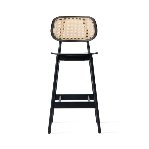 Black Titus stool H100 cm Vincent Sheppard