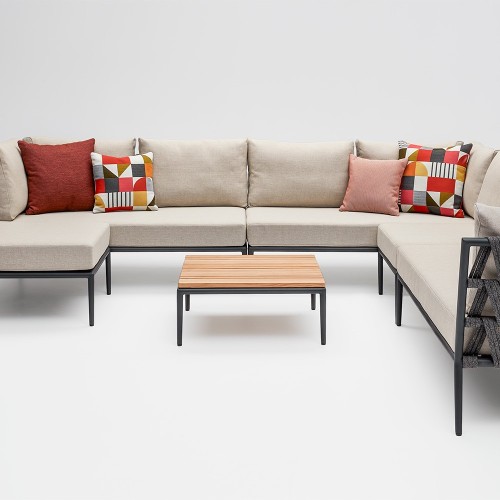 Table basse Leo Modular teck Vincent Sheppard