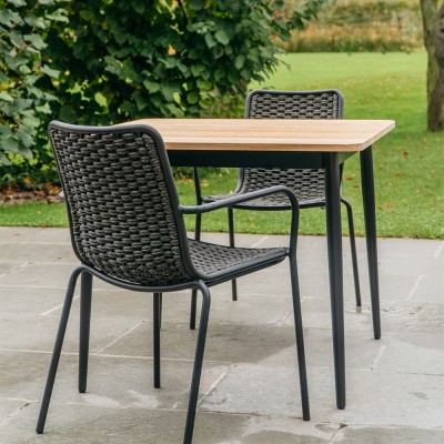 Max teak eettafel 90x90 cm Vincent Sheppard