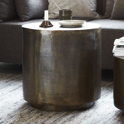 Tavolino Rota ottone antico M House Doctor