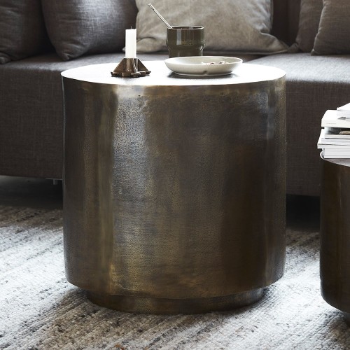 Tavolino Rota ottone antico M House Doctor