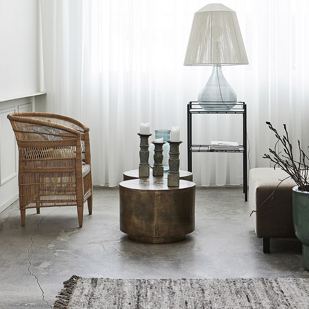 Table basse Rota laiton antique S House Doctor