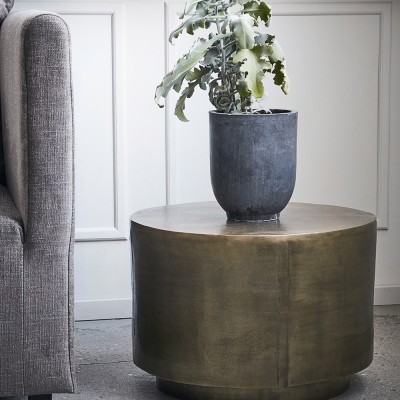 Rota Couchtisch aus Messing antik S House Doctor